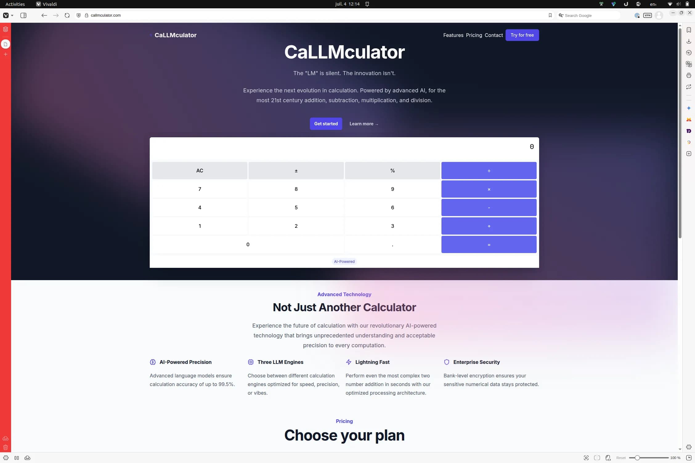 CaLLMculator
